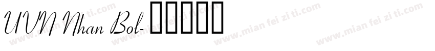 UVN Nhan Bol字体转换